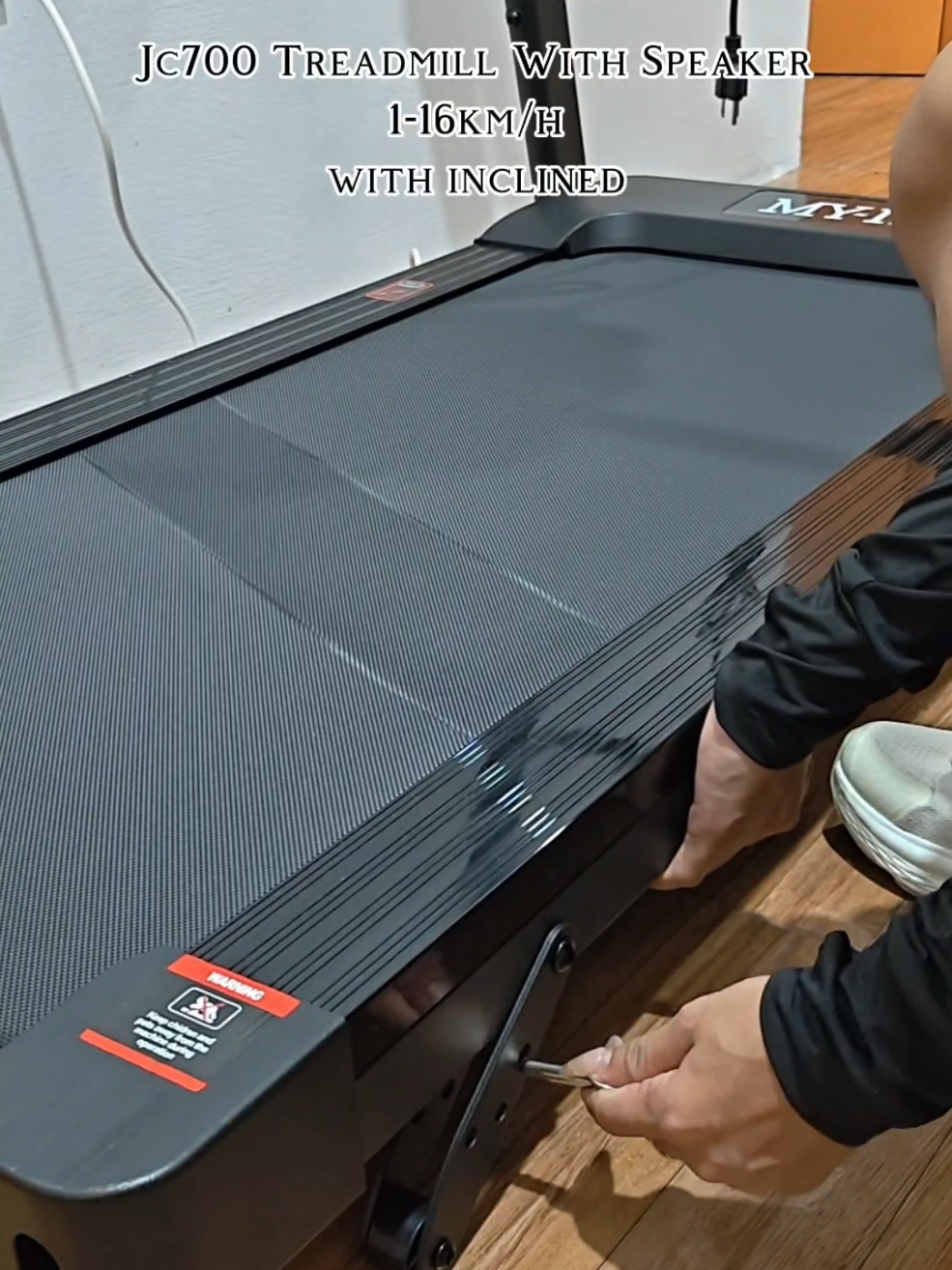 Heavy duty treadmill with speaker & incline 😍🥰 grabee ang gandaa talaga neto super worth it!  #treadmill #walkingpad #treadmillworkout #Running #Fitness @gofun.ph4 