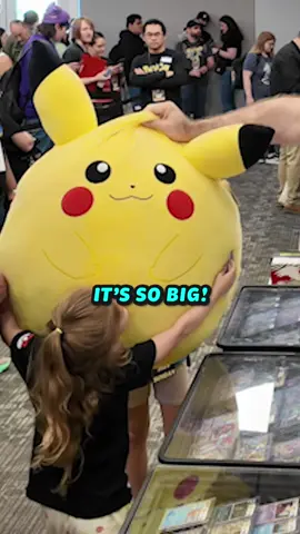 These girls were “BIG” Pikachu fans 😁 . . . Edited by @Brian  . . . #pokemonvendorpov #wholesome #contentcreator #hobby #pokemon                