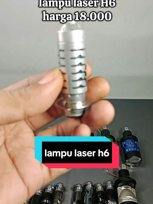 lampu laser h6 #lampuled  #lampumotor 