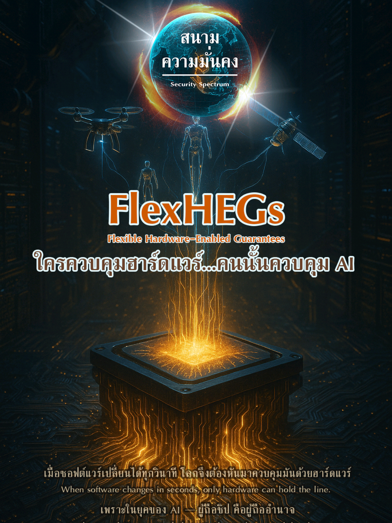 FlexHEG : ใครควบคุมฮาร์ดแวร์...คนนั้นควบคุม AI #เทรนด์วันนี้  #news #ข่าว #AI  #ขอบคุณทุกกําลังใจ❤️ขอบคุณทุกคอมเม้น🙏 