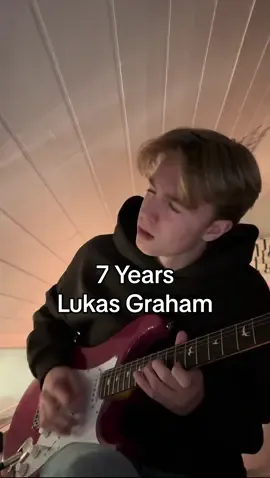 7 years - @Lukas Graham tabs in bio🎸 #guitartok #7years #lukasgraham #guitarsolo 