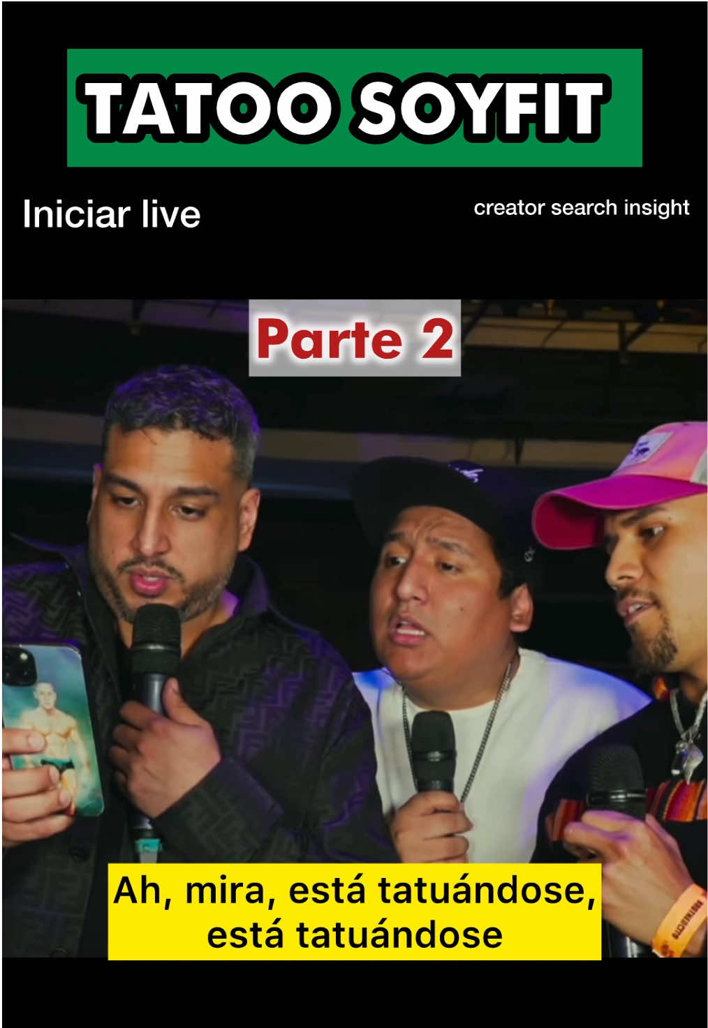#creatorsearchinsights  Parte 2  #TatuajeSOYFIT  #LIVEIncentiveProgram #LIVEwithlowfollowers #PaidPartnership 