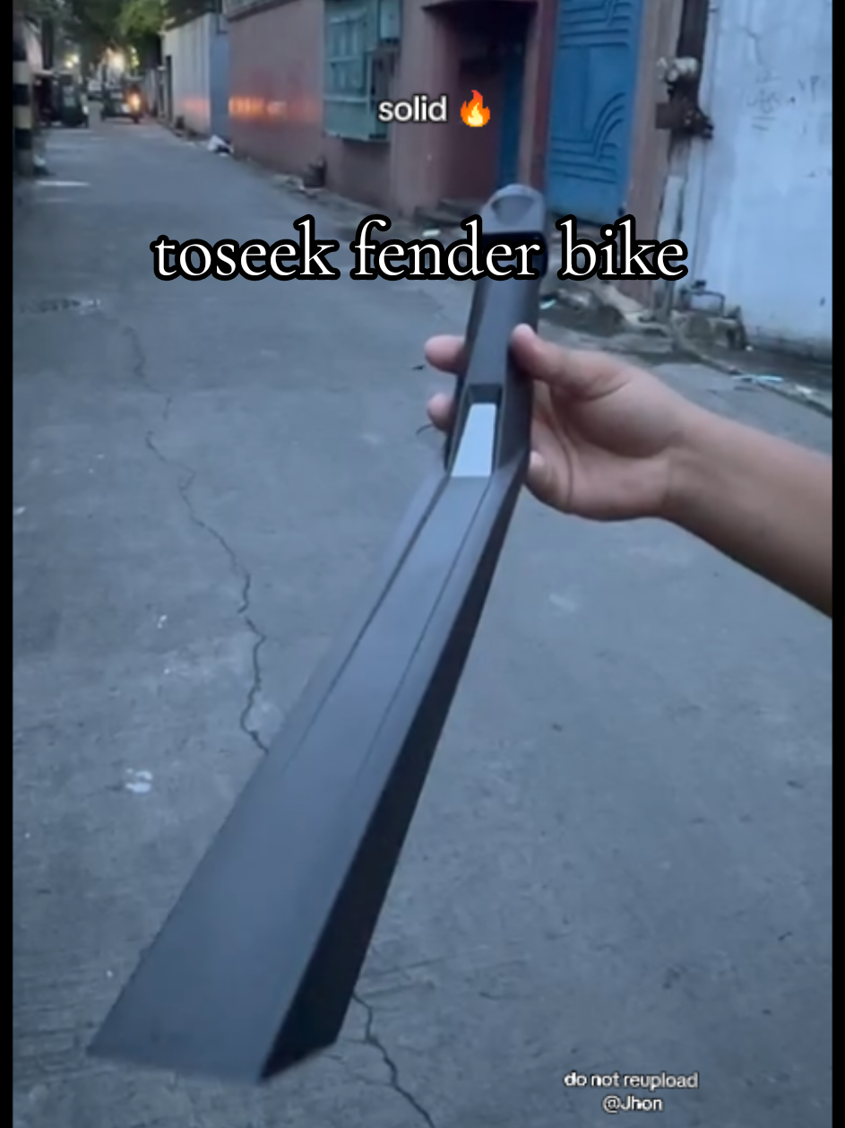 angas pag Bago talaga fender mo  #fender #bikefender #toseek #mudguard #fenderbike 