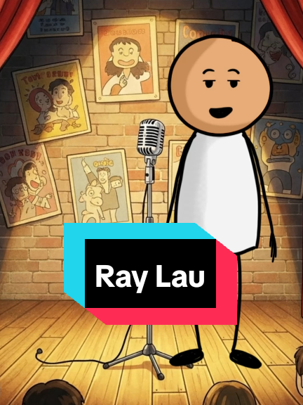 Ray Lau | Cats are d*cks. #stickmananimation #standup #comedy #raylau #cat 