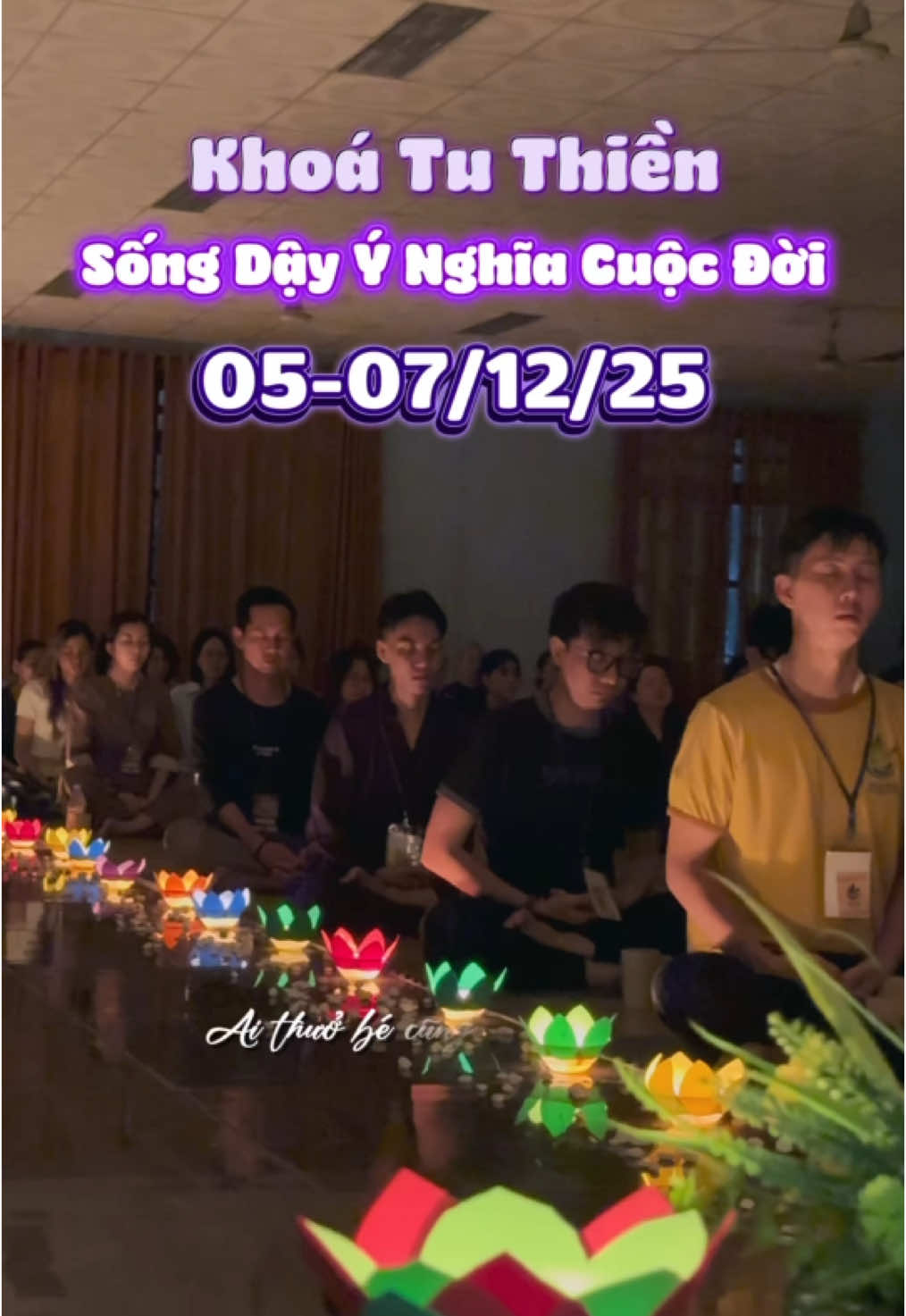 🪷🪷 Thương mời quý thiền sinh tham gia khoá Temple Stay - Sống Dậy Ý Nghĩa Cuộc Đời lần thứ 42 🌸 Chương trình Temple Stay - Sống Dậy Ý Nghĩa Cuộc Đời tổ chức ở Thiền Viện Phước Sơn - Chùa Đồi Lá Giang ( Tổ chức hằng tháng ) ☘️ Khoá lần thứ 42 diễn ra ngày : 05,06,07/12/2025 ☘️ Ngày trở về với chính mình, được hoà nhập với thiên nhiên, kết nối thân tâm trọn vẹn. ☘️ Chương trình hoàn toàn mienphi cho cộng đồng từ Thiền Viện Phước Sơn và đội ngũ Phụng Sự thuần khiết - Metta. 🚌 Quý thiền sinh có thể đăng ký đi xe đoàn BTC ( có nhiều điểm đón tại khu vực HCM ) hoặc quý thiền sinh đăng ký tự túc di chuyển.. #trovechinhminh #metta #vithaybentrongban #tinhthuongthuankhiet  #khoatu #templestay  #songdayynghiacuocdoi @Metta 🍃  @Sống Dậy Ý Nghĩa Cuộc Đời 