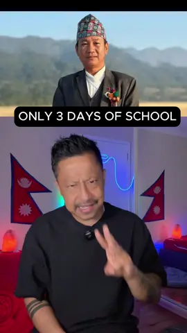Is 3 days of school enough? It is what harka sampang is proposing to do. #fyp #foryou #foryoupage #tiktoknepal #nepalitiktok 