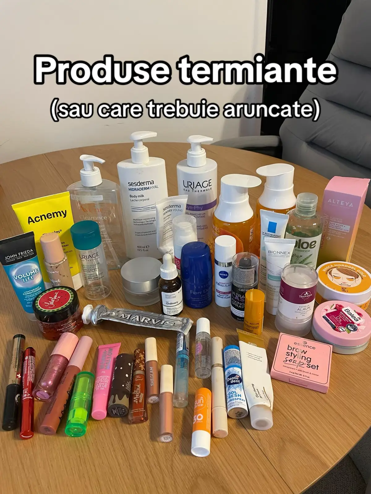 Am facut loc pt unele noi, ca tot e perioada asta de black friday cu reduceri🤭🫧 #projectpan #produseterminate #terminate #blackfriday #beautyproducts 
