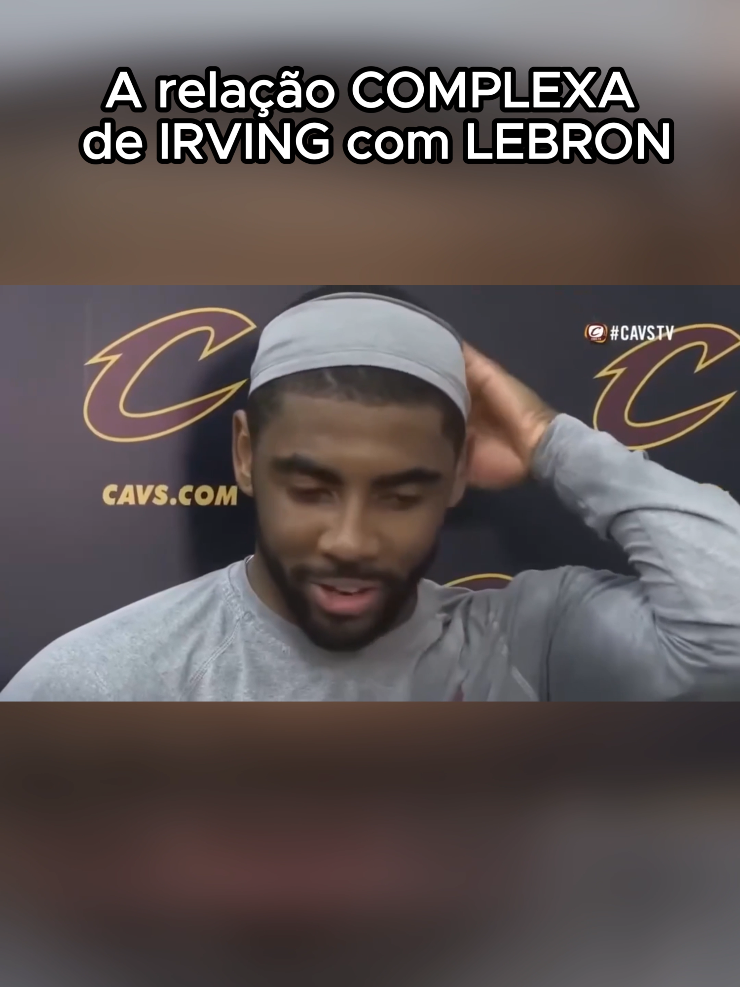 O SOFIRMENTO de Kyrie Irving na SOMBRA de LeBron James #NBA#basketball Vídeo completo 