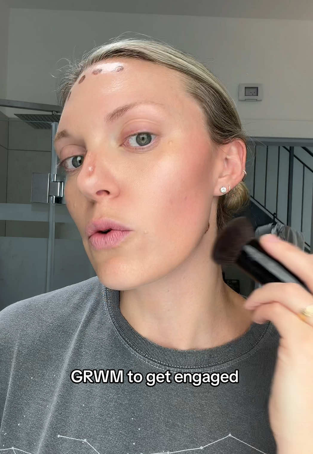 it’s the heavy breathing for me 😂 #grwm #engagement #telavivlife #jewish #פוריוישראל 