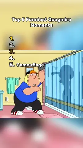 Top 5 Funniest Quagmire moments 😂 #familyguy #funnymoments #quagmire 