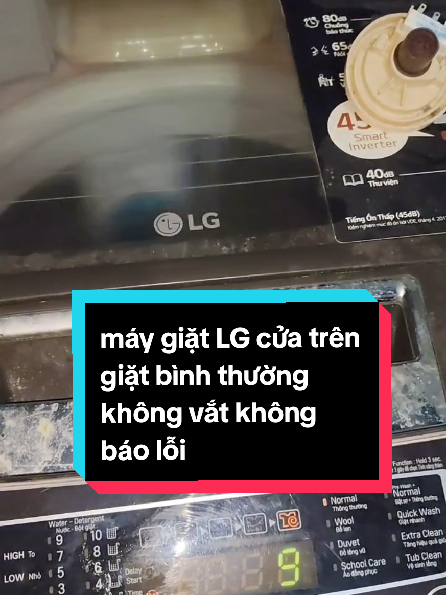 sử lý ban bệnh máy giặt LG cửa trên giặt bình thường không vắt không báo lỗi #xuhướng#suamaygiat #chiasekinhnghiem #@huy sửa chữa lưu động 