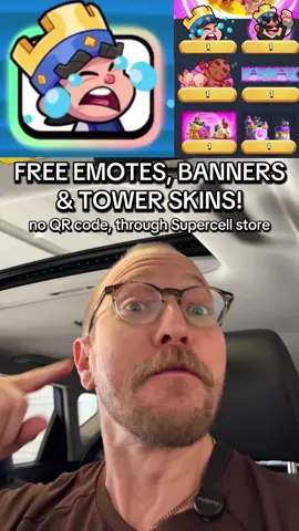 FREE EMOTES, BANNERS, TOWER SKINS in Supercell Store bc Squad Busters getting deleted! #clashroyale #clashroyalemoments #clashroyaledaily 