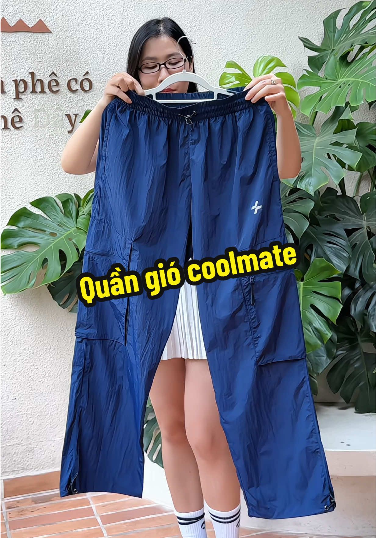 Quần gió suông coolmate #quynhmet68 #thoitrangnam #quangionam #quangiothethao #coolmate 