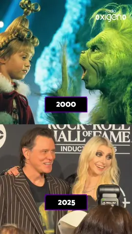 🥹💚¡El reencuentro que no sabíamos que necesitábamos! El Grinch y Cindy Lou juntos después de 25 años desde la mítica película navideña. #tbt #elgrinch #grinch #reencuentro #90s  