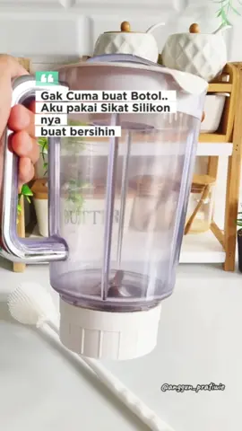 Gak cuma buat Botol aku pakai Sikat silikon nya buat bersiin blender ini juga 😍😍 #SikatSilikon  #SikatBotolSilikon #SikatBotolSilikonGagangPanjang #SiPalingAffiliate  #SikatPembersihBotolSilikon