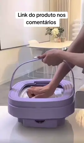 Mini Máquina de Lavar Roupa 11L, Dobrável, Portátil, 110v e 220. #LavagemPortátil  #MiniLavadora  #RoupaSempreLimpa  #TecnologiaCompacta  #FacilidadeNoDia 