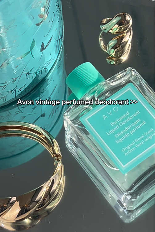 Our liquid perfumed deodorant has been a fan favorite since the 1960s ✨ Designed for long lasting freshness and nostalgia 💙 #tiktokshopblackfriday  #vintageavon 