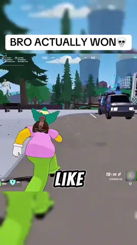 It’s OP #fortnite #funny #fyp #game #simpsons 