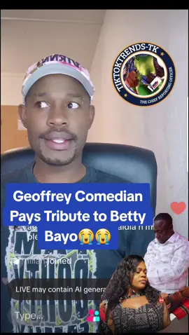Betty Bayo cause of Death #bettybayo rip Betty bayo #trendingnow #foryou #tiktoktrends_tk 11th hour #tiktokkenya Geoffrey comedian Tribute @Geoffrey comedian 😂 