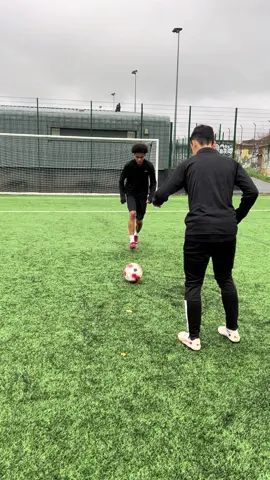 Try this skill in a 1v1 😳 #footballtiktok #skills #fyp #soccertiktok 