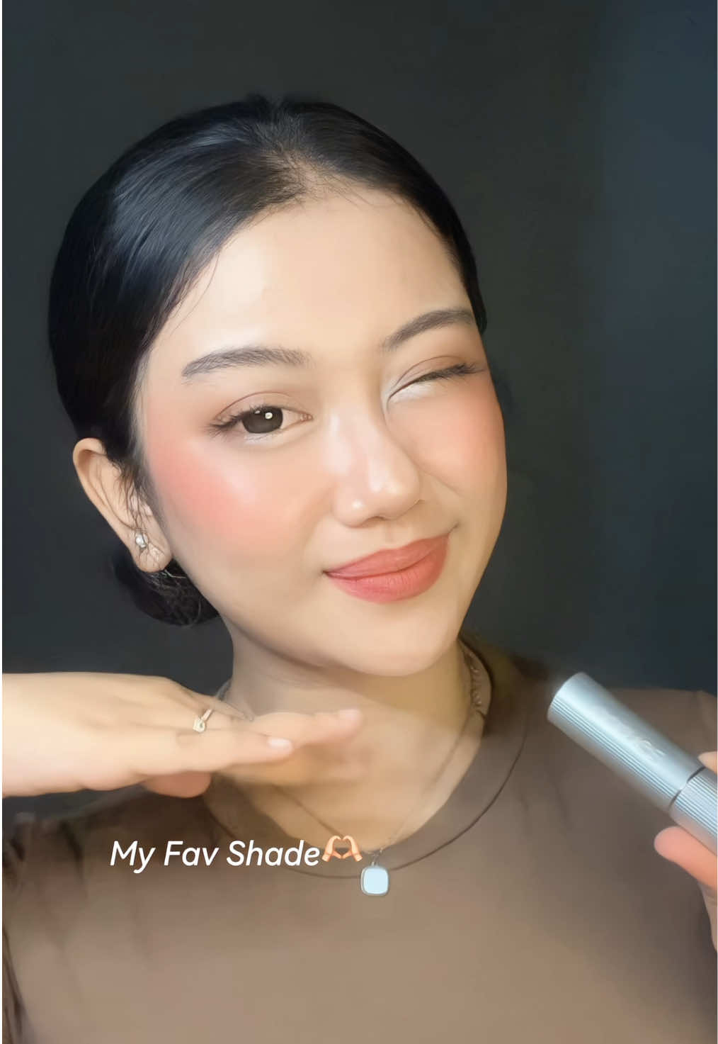 ini lipstick underrated sih💘💘💘 @Maange.beauty #maange #maangebeauty #makeupmaange 