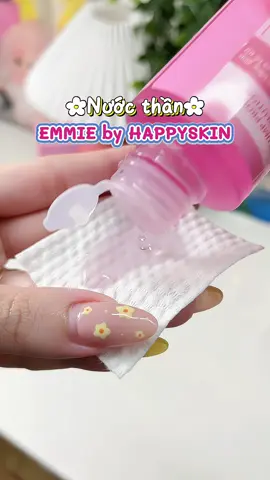 Ê dùng thích thiệt luôn á, căng mướt mườn mượt #nuocthan #toner #skincare #chamsocda #emmiebyhappyskin 