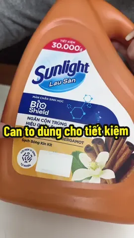 Nước lau sàn cam quế  #nuoclausan #sunlight #xuhuong #thuythothe 