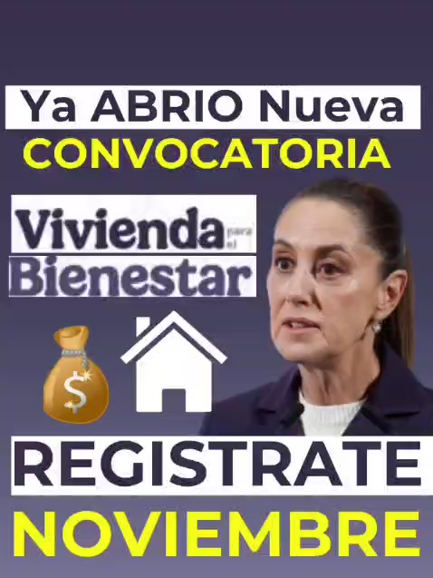 #abrio #nueva #convocatoria #apoyo #vivienda #bienestar #registro#noviembre #2025 #viviendaparaelbienestar