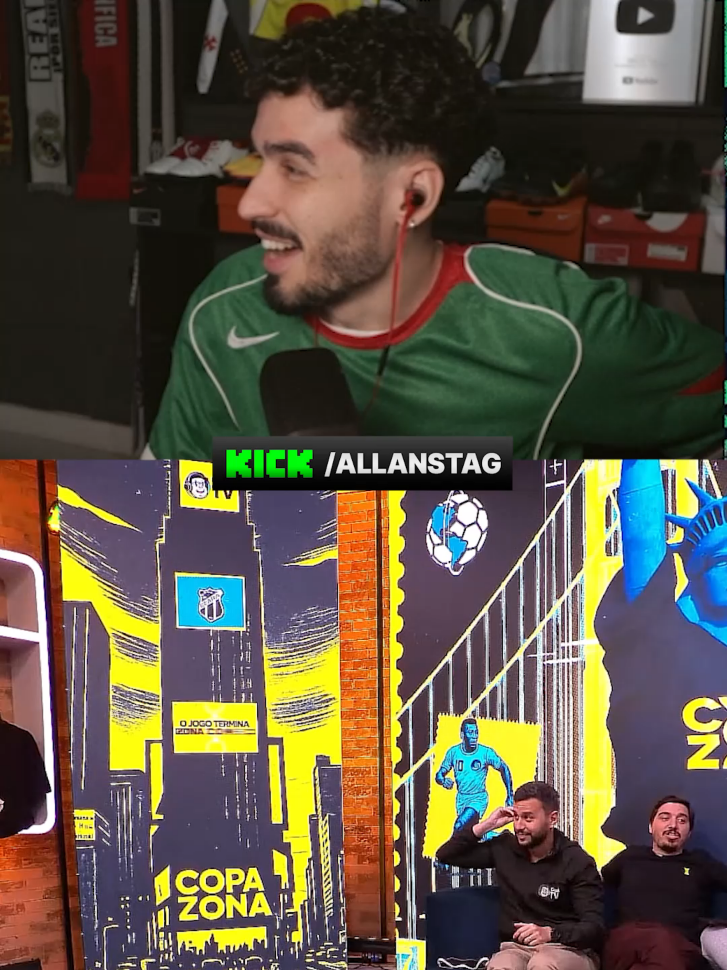 O Simões mandou bem imitando um NETO kkkkkk #cazetv #futebol #mimica #craqueneto
