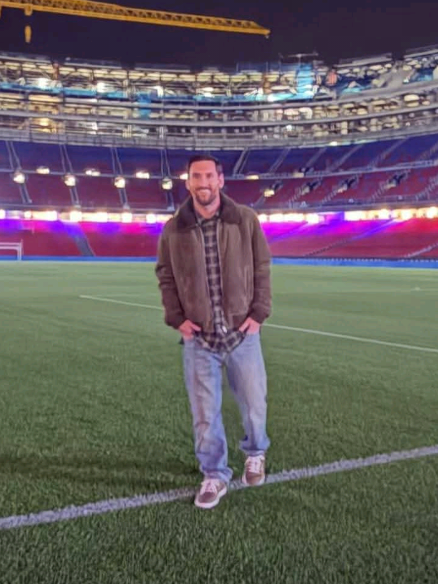 The king is back… and the Camp Nou felt alive again. 🐐💙❤️ #eeuu🇺🇸  #Messi  #spotifycampnou  #campnou  #fcbarcelona