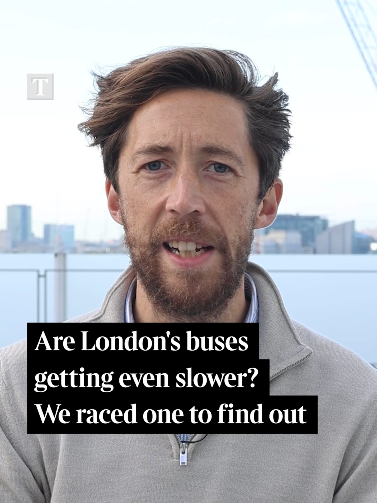 Are London's buses getting even slower? We raced one to find out.⁠ ⁠ Would you be better off running or cycling instead of getting the bus that TFL data names and shames as the slowest in London? Watch to find out #london #tfl #buses #Running