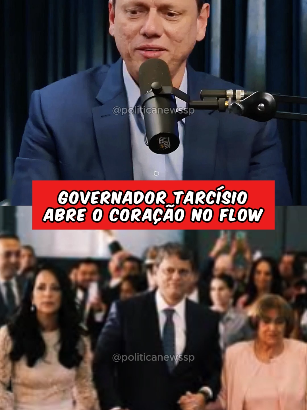 Tarcísio abra o coração no Flow @tarcisiogdf #tarcisiodfsp #tarcisiodefreitas #tarcisiocortes