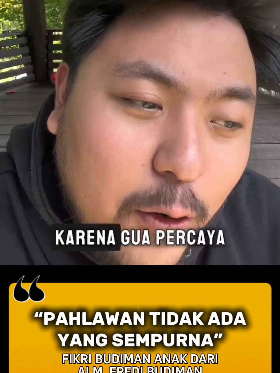 Pahlawan juga manusia, tak luput dari salah, tidak selalu sempurna, dan kadang disalahpahami. Tapi justru di situlah sisi manusiawinya.