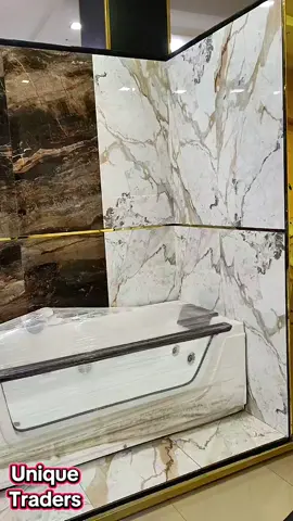 Wall and Floor Tile design #TiledWalls #uniqueTraders #TileInspiration #newbathroomtile 