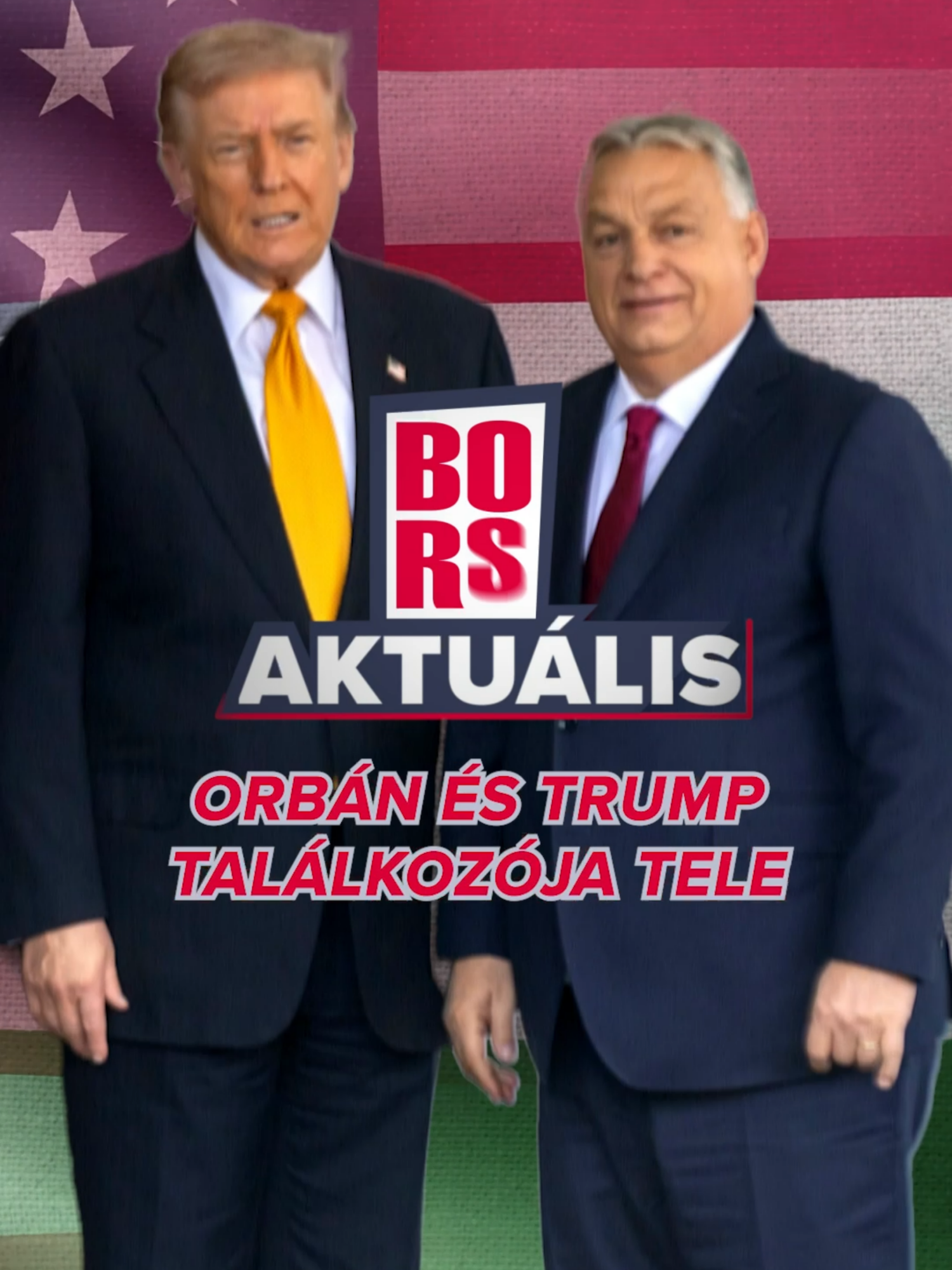 3+1 szimbolikus elem a Trump-Orbán találkozóról A diplomáciai esemény szimbolikájából rengeteg fontos dologra lehet következtetni. #bors #trump #orbán #nyakkendő