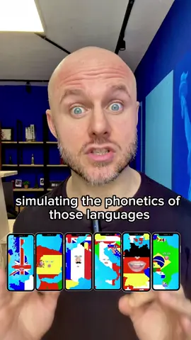 This is how English, Spanish, Italian, Frenc, German and Brazilian Portuguese sound to non-speakers