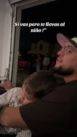 Con mi niño siempre al tiro 