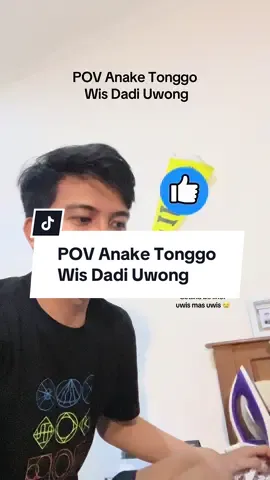 Ancene aku sih dadi nongko kungkum neng njero mblumbang rung mentas. . POV Ketika anaknya tetangga sudah jadi orang sukses.  . #pov #budhe #jawa #desa #jogja