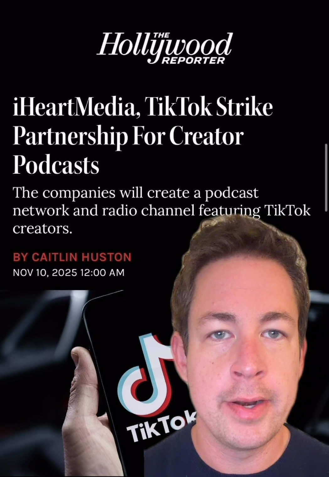 TikTok + IHeartMedia Partnership for Podcasts 