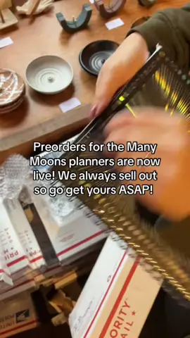 Are you a witchy babe that likes guidance on your new and full moon spells, needs sweet little magical reminders throughout the month and wants to develop a Moon Magic practice?!  Snag a Many Moons planner you know where while you can!! 🔗 in bi-oh #fyp #moonmagic #witchshop #planner #plannertok         