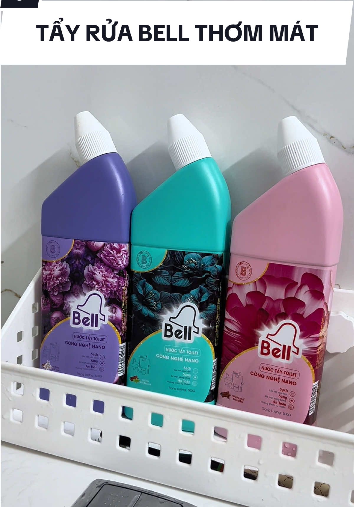 Tẩy rửa mà mùi thơm gì đâu ýyyy, dễ chịu cực kì nhaaa #tayboncaubell #bell #bellchuong #nuoctaysinhhoc  #taytoiletbell 