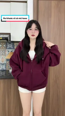 Áo khoác nỉ boxy chân ái trong lòng tui đây #aokhoacni #aoniboxy #aoninu #xuhuong #cogaimattit