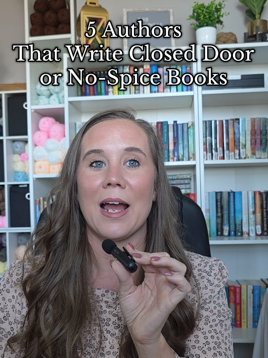 I've been reading a lot of new to me authors lately and these are a few that I'm loving!  #closeddoorromance #nospice #BookTok #christianbooktok #authorreccommendations 