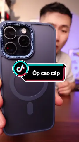 Ốp lưng iphone, thiết kế từ tính, bảo vệ camera, chống bám vân tay #giangphukien #oplungiphone #oplungdienthoai 