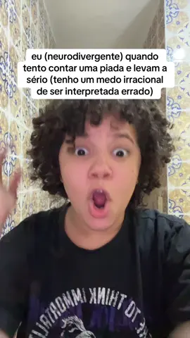 eu genuinamente ja chorei pq levaram uma piada minha a serio e eu tive medo de acharem q eu era etarista 💞