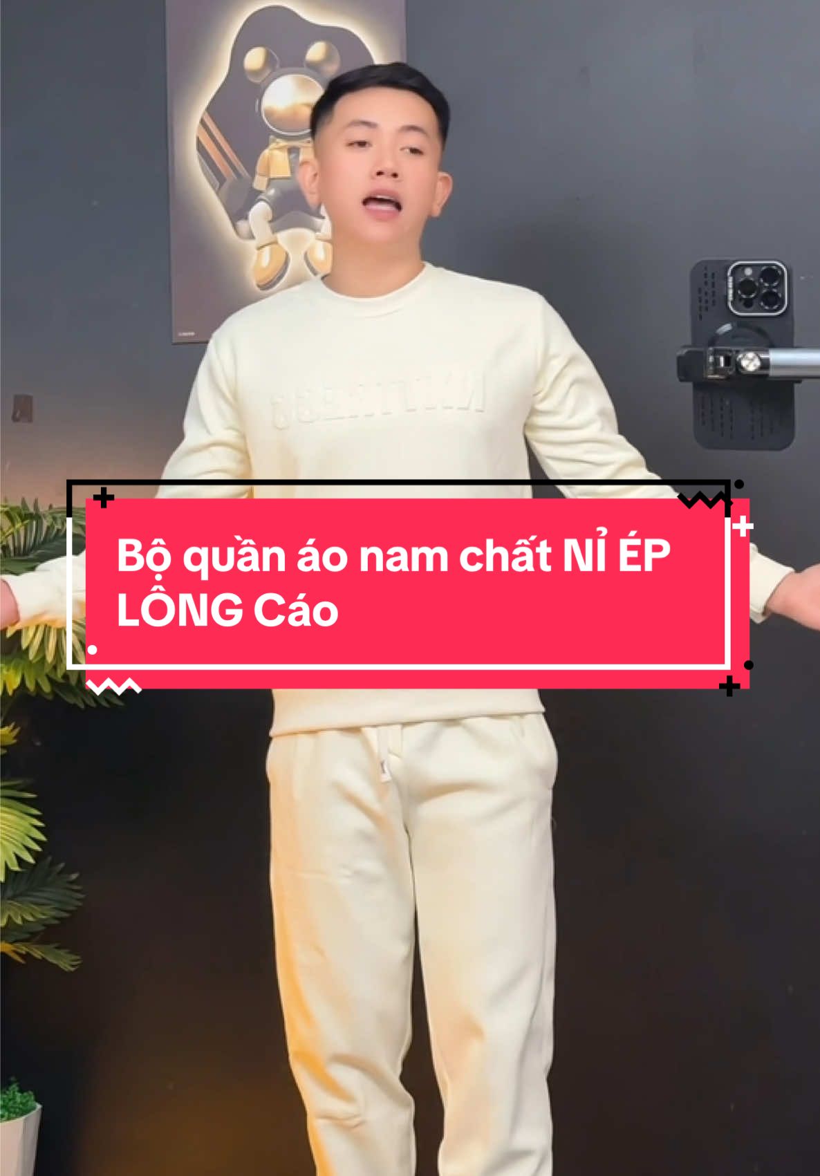 Bộ quần áo nam chất NỈ ÉP LÔNG Cáo  #nds93 #dobonam #dobonamcaocap #thoitrangthudong #dobonamdep 