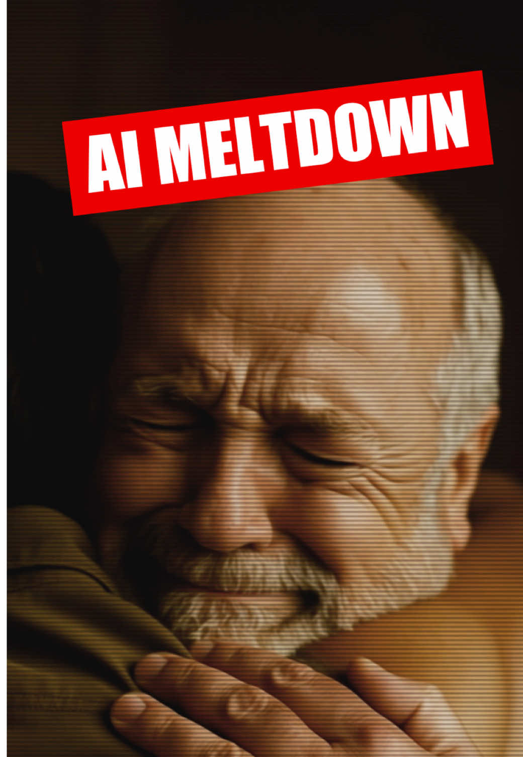 💧When AI tries to act human, things get emotional… and weird. Some tears just didn’t pass the audition. Watch the final cut on my profile. #aiart  #aifails  #renderfails  #behindthescenes  #shortfilm