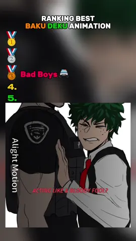 Ranking Best BAKU DEKU Animation 2 #mha #bakugou #bakudeku #animation #bkdk 