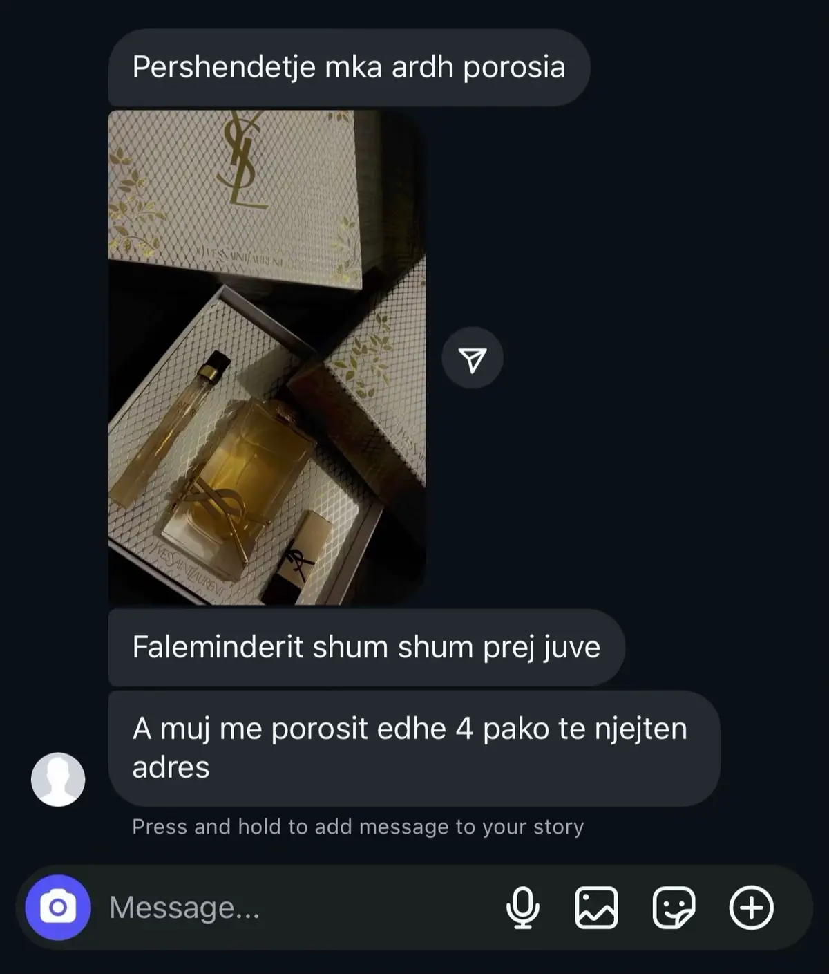 Disa mesazhe nga klientët tanë të knaqur me porosin🙌🏼🥰 “Shesim pako të humbura nga Europa & Amerika me produkte me vlerë 50€–500€. Porosit tani, stoku është i limituar! 📦 📩 Për porosi, kontakto në DM!” #kosovo #albania #fyp #northmacedonia 