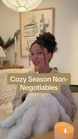 as a Certified Cozy Girl (i’d like to think lol), here are the things I can’t go into this cozy season without!🤎🕯️ #cozytok #cozyseason #nonnegotiables #winter #SelfCare 